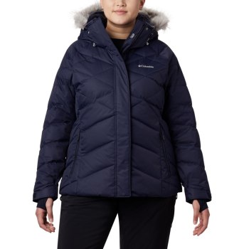 Columbia Ženske Jakne - Lay D Down II Plus Size Tamnoplave | BAST-18650